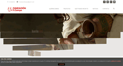 Desktop Screenshot of fundacionfcampo.org
